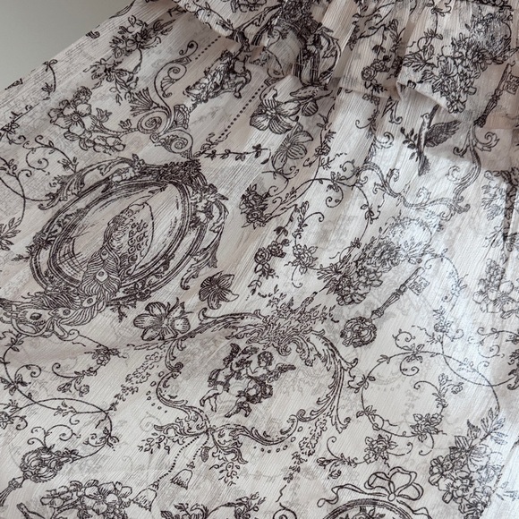 Chic Long Sleeve Sheer Dress - Picture 2 of 4